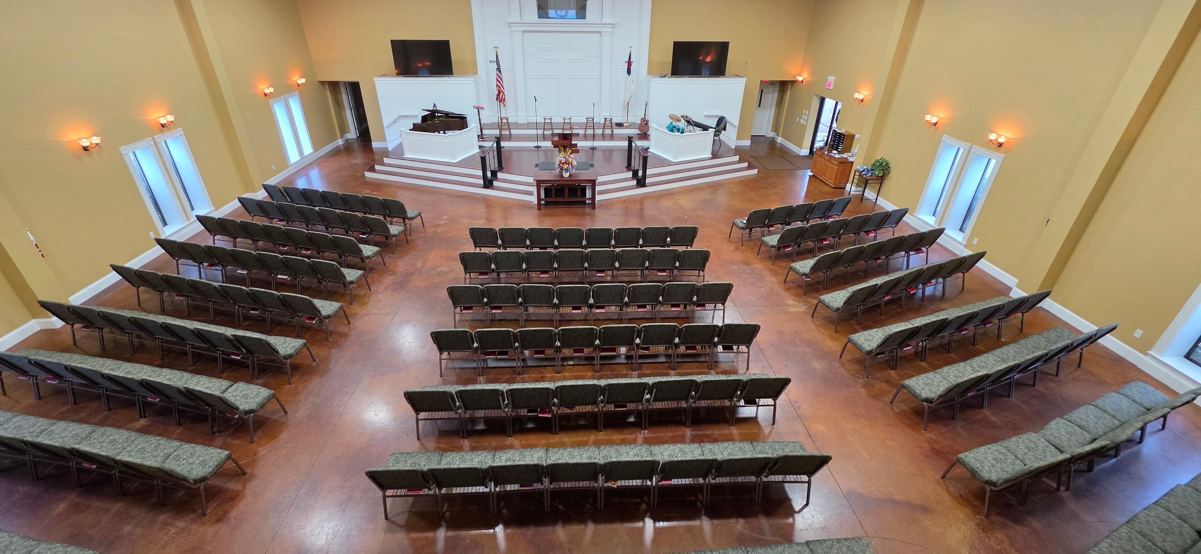 Grace Point Baptist Church sanctuary interior